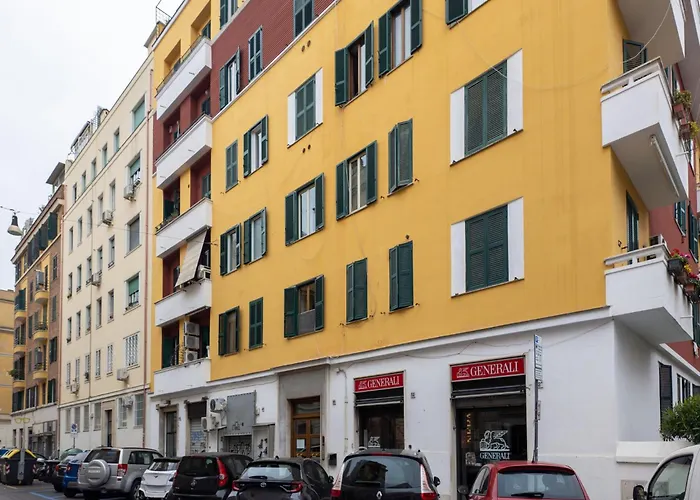 Apartment The Rent - Bright Two-bedrooms In Testaccio Area
